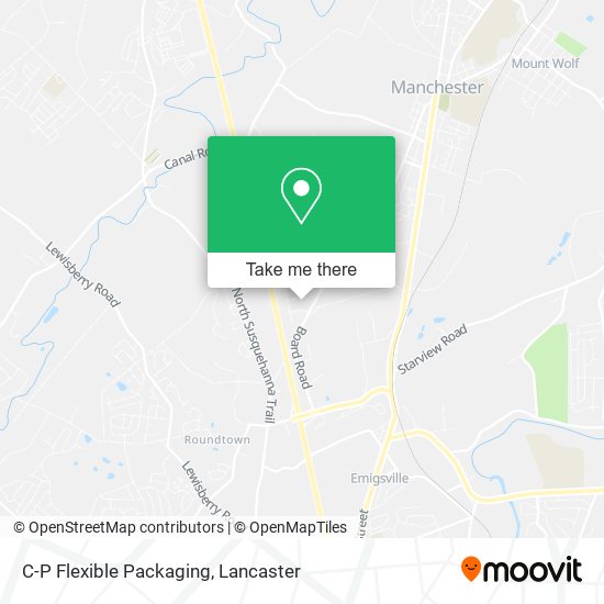 C-P Flexible Packaging map