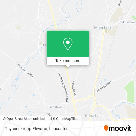 Thyssenkrupp Elevator map