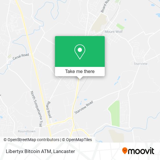 Libertyx Bitcoin ATM map