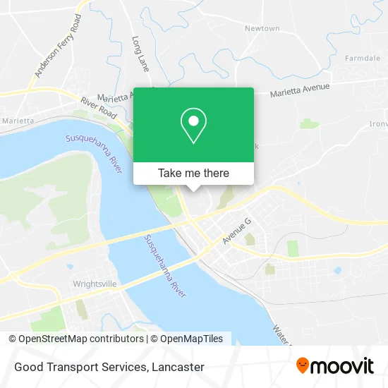 Good Transport Services map