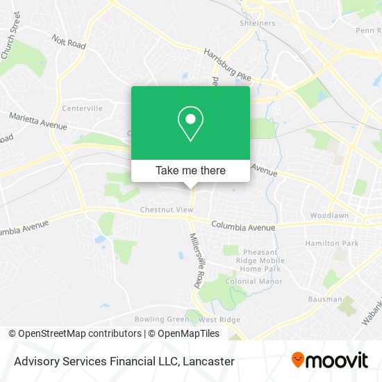 Advisory Services Financial LLC map