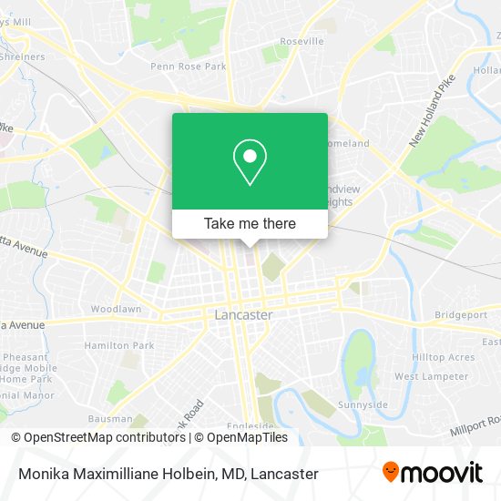 Mapa de Monika Maximilliane Holbein, MD