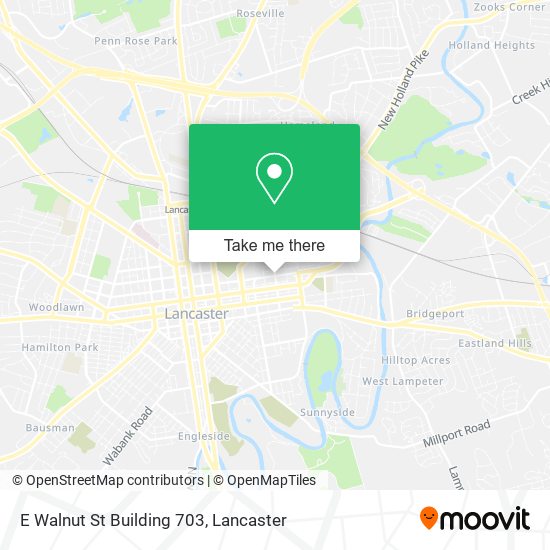 E Walnut St Building 703 map