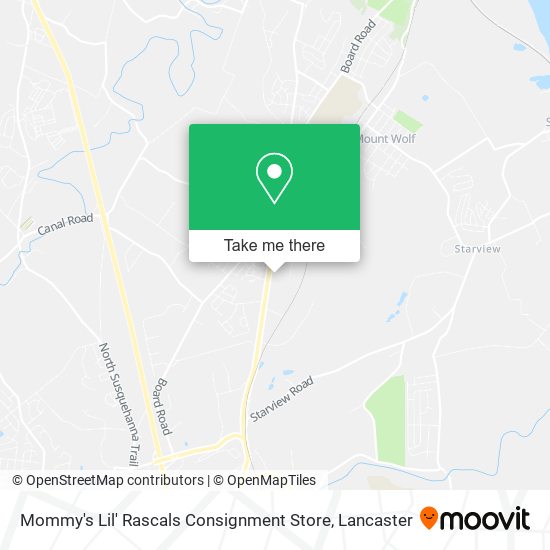 Mapa de Mommy's Lil' Rascals Consignment Store