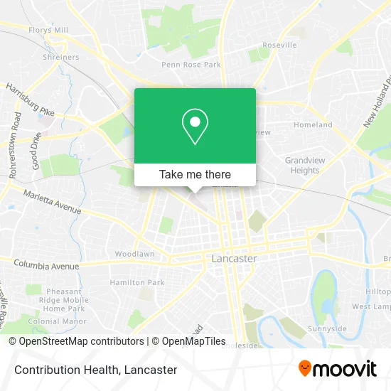 Contribution Health map