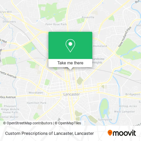Custom Prescriptions of Lancaster map