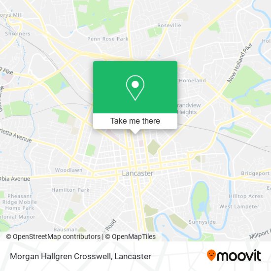 Morgan Hallgren Crosswell map