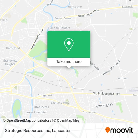 Strategic Resources Inc map