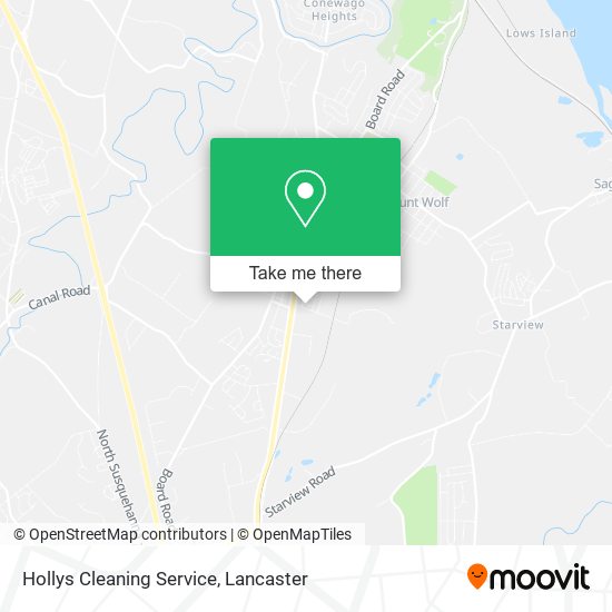 Mapa de Hollys Cleaning Service