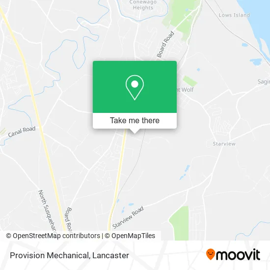 Provision Mechanical map