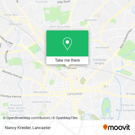 Mapa de Nancy Kreider