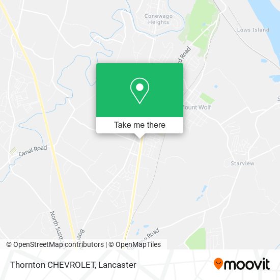 Thornton CHEVROLET map