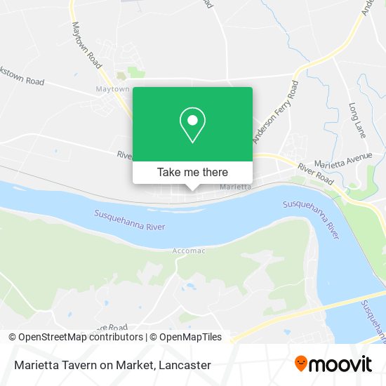 Marietta Tavern on Market map