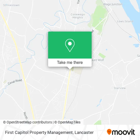 First Capitol Property Management map