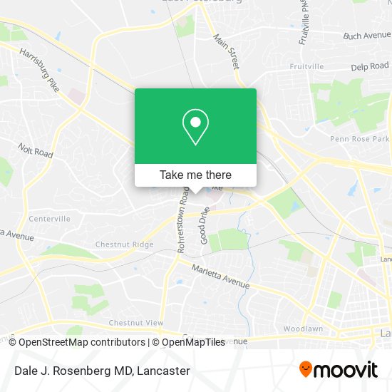 Dale J. Rosenberg MD map
