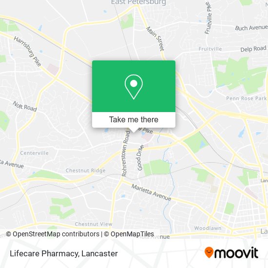 Lifecare Pharmacy map