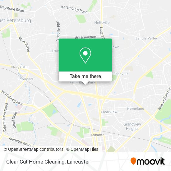 Clear Cut Home Cleaning map