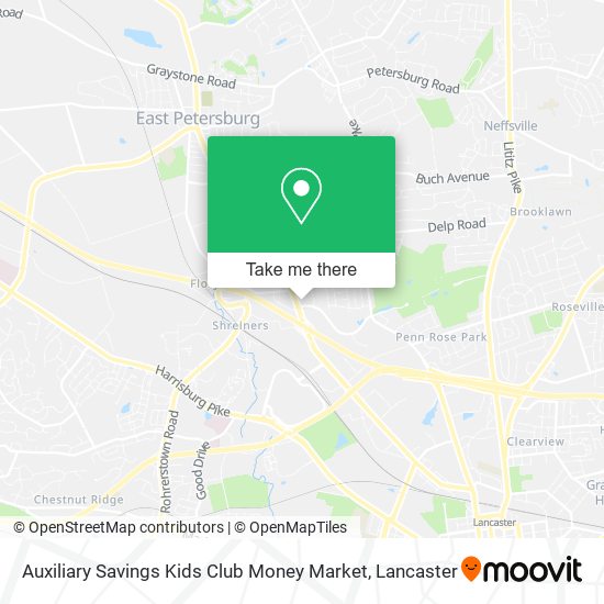 Mapa de Auxiliary Savings Kids Club Money Market