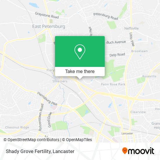 Shady Grove Fertility map