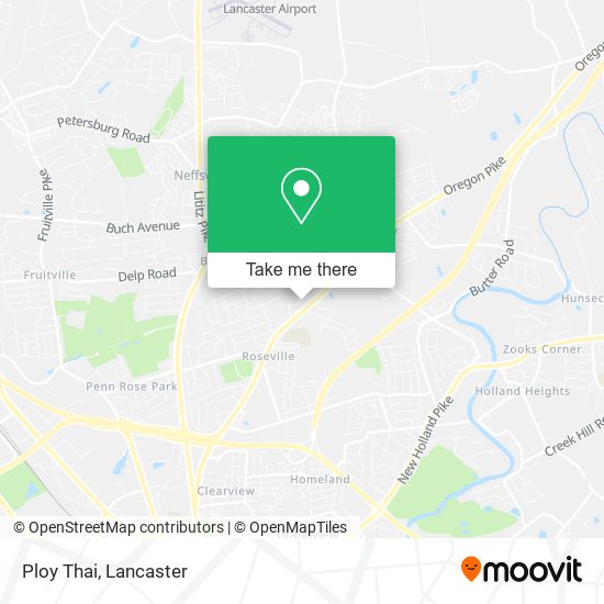 Mapa de Ploy Thai