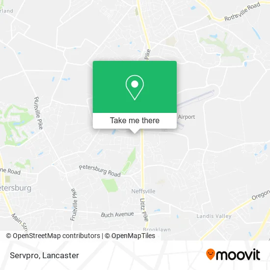 Servpro map