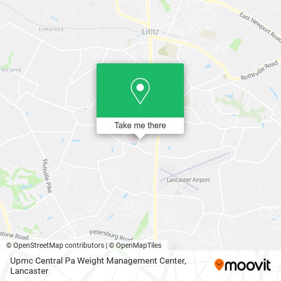 Mapa de Upmc Central Pa Weight Management Center
