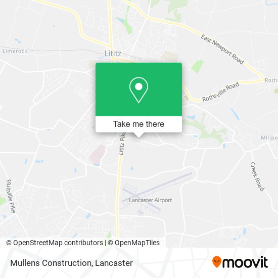 Mapa de Mullens Construction