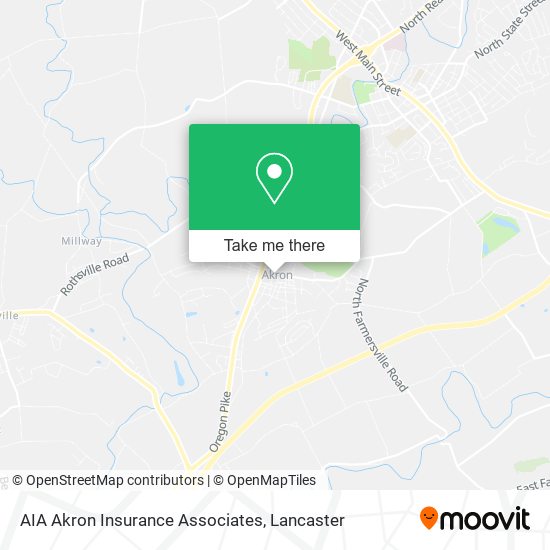 AIA Akron Insurance Associates map