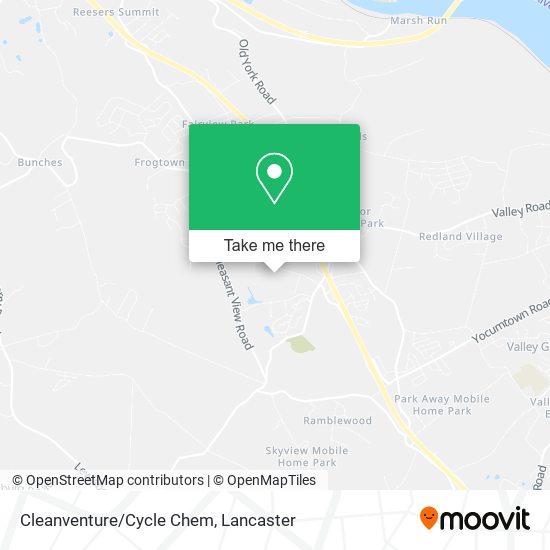 Cleanventure/Cycle Chem map