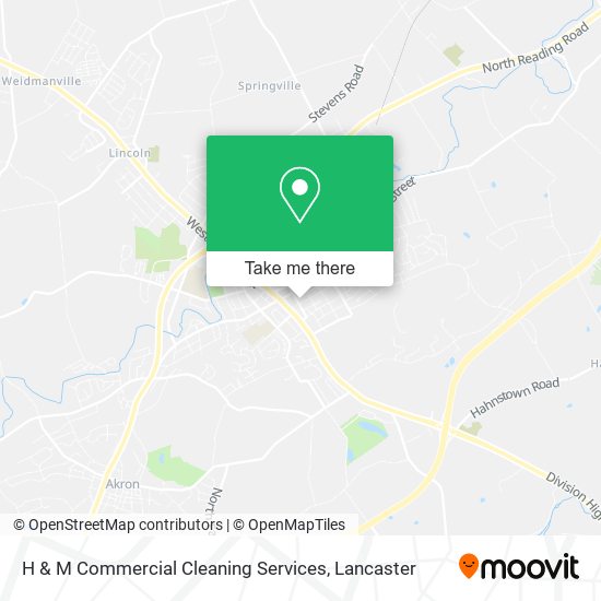 H & M Commercial Cleaning Services map
