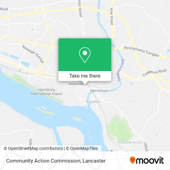 Community Action Commission map