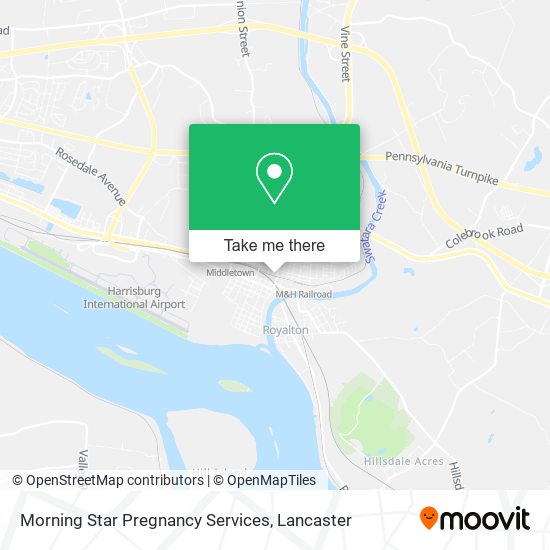 Morning Star Pregnancy Services map