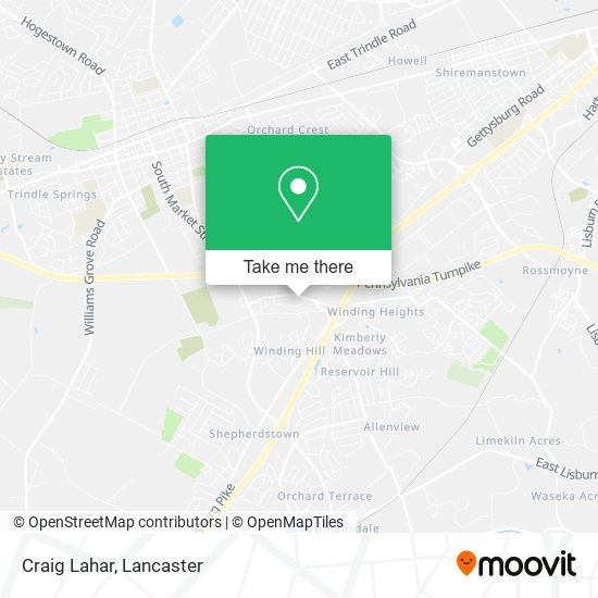 Mapa de Craig Lahar