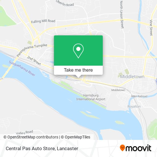 Central Pas Auto Store map