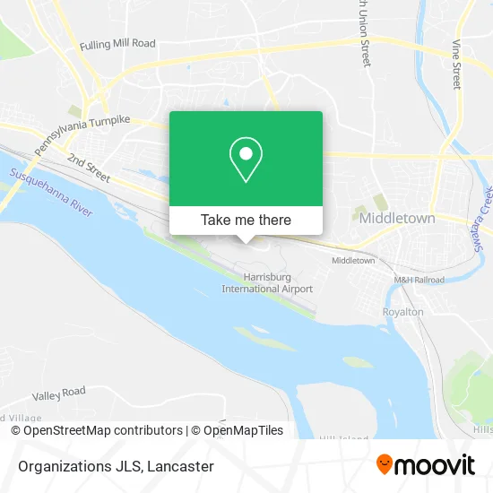 Organizations JLS map