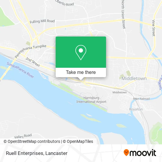 Ruell Enterprises map