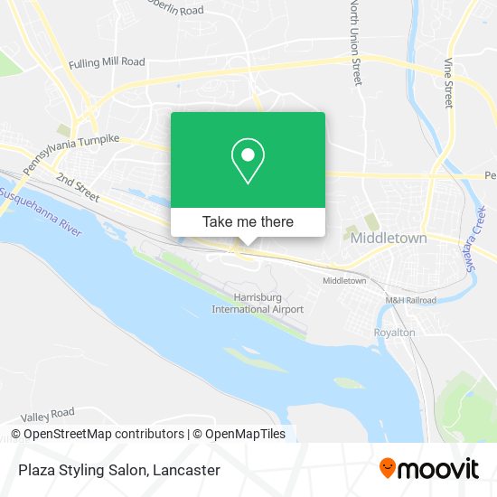 Mapa de Plaza Styling Salon