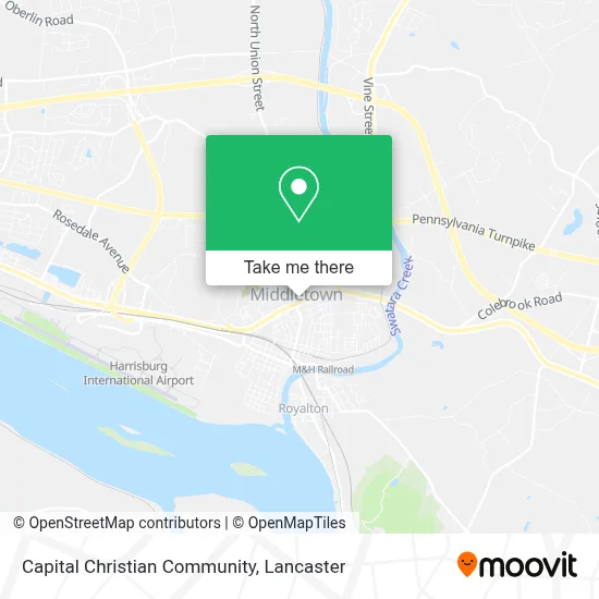 Capital Christian Community map