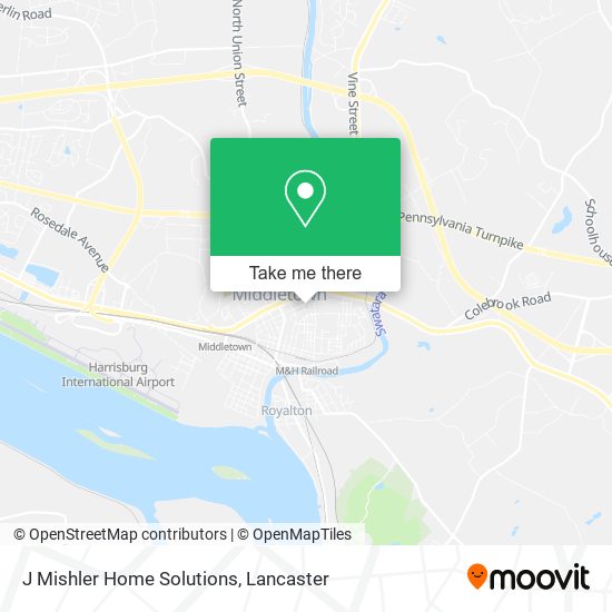Mapa de J Mishler Home Solutions