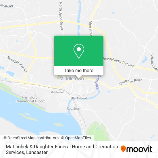 Matinchek & Daughter Funeral Home and Cremation Services map
