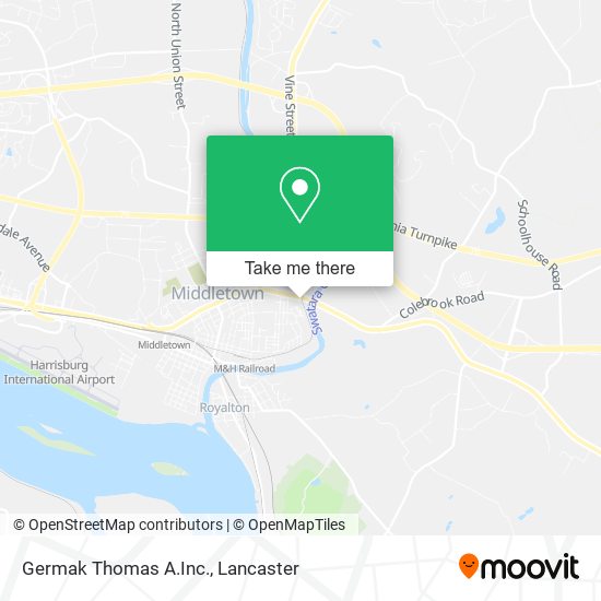 Mapa de Germak Thomas A.Inc.