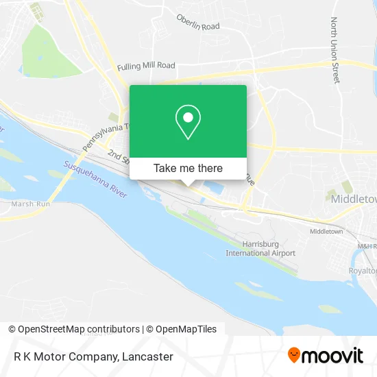 R K Motor Company map