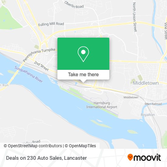 Mapa de Deals on 230 Auto Sales