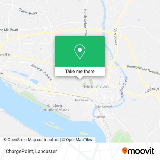 ChargePoint map