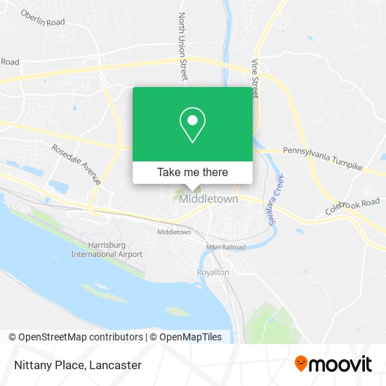 Mapa de Nittany Place