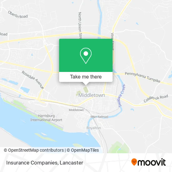 Insurance Companies map
