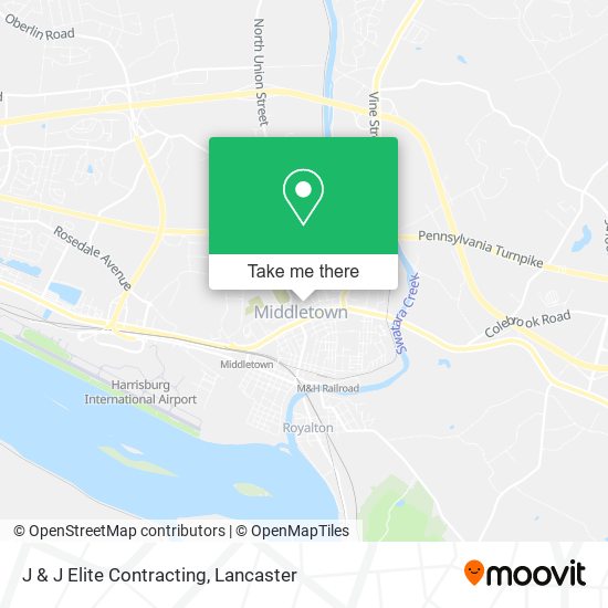 J & J Elite Contracting map