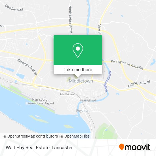 Mapa de Walt Eby Real Estate