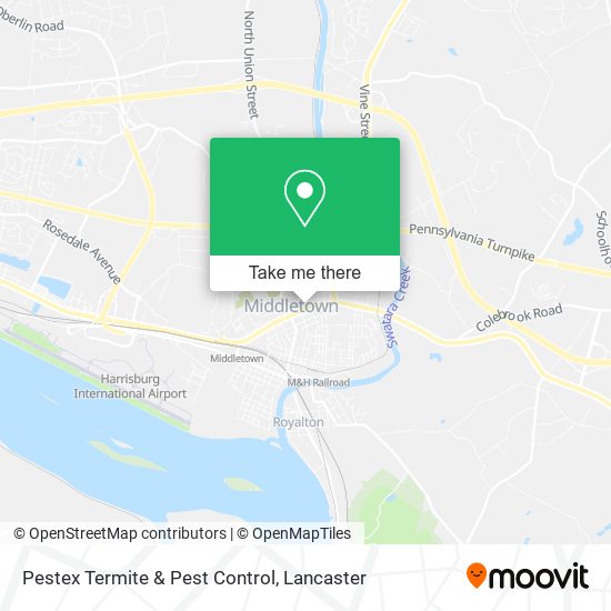 Pestex Termite & Pest Control map
