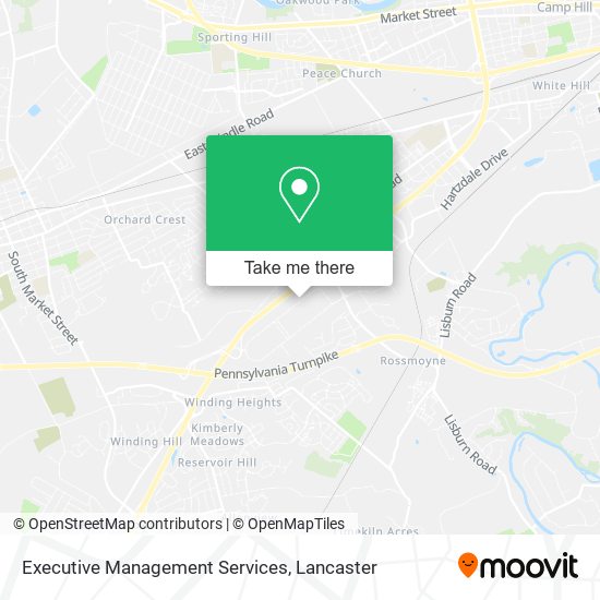 Executive Management Services map